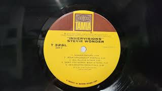 Stevie Wonder Innervisions Vinyl Record Album 1973 side 2 [upl. by Shulock]