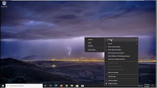 How to Remove Address Bar From Windows 10 Taskbar Tutorial [upl. by Inal]