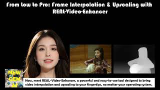 From Low to Pro Frame Interpolation with REALVideoEnhancer on Windows [upl. by Cirdahc526]