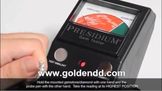 ORIGINAL Presidium Gem Tester amp Diamond Gem Stones Test  PGT  CSE [upl. by Sucy528]