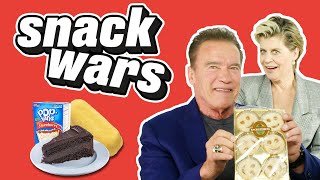 Arnold Schwarzenegger Gets VERY Passionate About Austrian Snacks  Snack Wars  ladbiblestories [upl. by Ais]