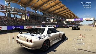 Grid Autosport PC Multiplayer Race  Auto Gallery Nissan Skyline R32 GTR Road amp Track Pack DLC [upl. by Navak252]