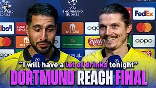 Marcel Sabitzer amp Emre Can speak after Dortmund beat PSG in UCL SFs  UCL Today  CBS Sports Golazo [upl. by Estevan]