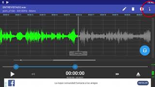 Tutorial de RecForge para radialistas como grabar y editar audio en tu celular [upl. by Areem275]