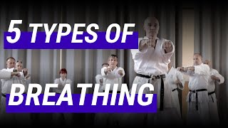 Fünf Atemtypen im Karate  Five Types of Breathing in Karate [upl. by Brass]