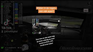 Rijden in de regen een vak apartsimracing esports iracing [upl. by Glynnis644]