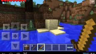 Minecraft PE 090 free Dowland apk and gameplay HD [upl. by Roch]