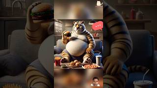 🐯Fat Tiger Love Story i0😍🐱catlover petsRemixshorts cat [upl. by Niltak579]