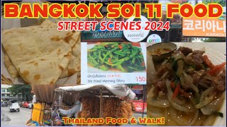 Bangkoks BEST RESTAURANTS Eating On Soi 11 Moon HALAL ARAB FOOD 2024 [upl. by Zacarias]