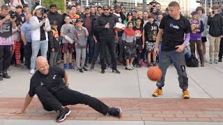 Professor 1v1 vs NBA Executive at Utah Jazz Arena [upl. by Esaele428]