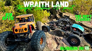 Buggin in Wraith Land Knight Customs body panels for the h10 optic and a caged Mutt rc rccrawler [upl. by Akla]