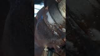 73 manifold at up pipe with soapy water drivers side [upl. by Brunk337]