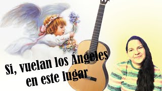 Si vuelan los ángeles en este lugar para guitarra tutorial [upl. by Inoliel122]