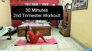 2nd Trimester Pregnancy Workout 2nd Trimester Workout [upl. by Heiskell165]