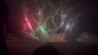 Aberystwyth Fireworks Display  Aberystwyth Rugby Club 2024 [upl. by Ilujna790]