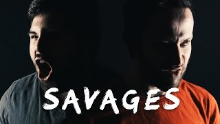 SAVAGES  Disneys Pocahontas METAL COVER Jonathan Young amp Caleb Hyles [upl. by Brena976]