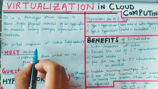 Lecture 11 Virtualization in Cloud Computing  What is Virtualization in Cloud Computing [upl. by Anu]