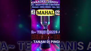 Mahal Meggy z karaoke nada wanita [upl. by Lyrpa]