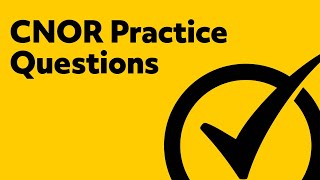 Free CNOR Practice Test [upl. by Illona]