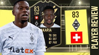 HES A TANK IF 83 ZAKARIA PLAYER REVIEW  FIFA 22 ULTIMATE TEAM [upl. by Alih111]