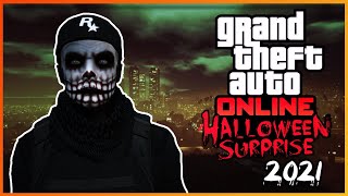 GTA Online Halloween Surprise 2021 DLC UPDATE Face Paints amp More GTA 5 DLC [upl. by Sivar]