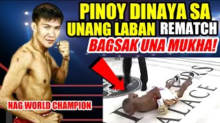 PINOY NA DINAYA REMATCH KALABAN KINARMA BAGSAK UNA MUKHA SA ROUND 1 [upl. by Suzan]