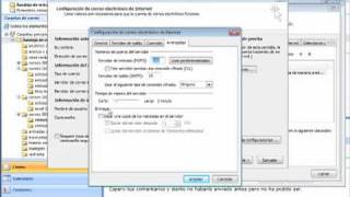 configurar outlook para que no deje mensajes en el servidor [upl. by Teri]