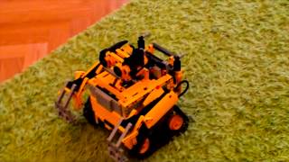 Lego Technic WallE motorized with remote control [upl. by Dent]