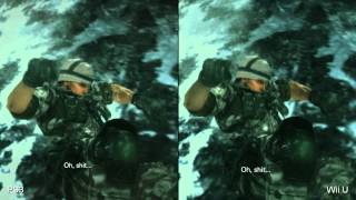 Resident Evil Revelations PS3 vs Wii U Comparison [upl. by Mikkanen]