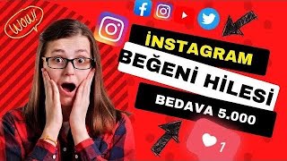 Ücretsiz Şifresiz İnstagram Beğeni Hilesi  İnstagram Beğeni Hilesi 2024 KANITLI [upl. by Werd446]