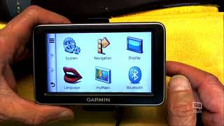 Garmin Nuvi 2360 GPS Navigation System Tutorial [upl. by Adnarrim561]