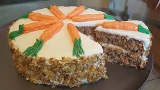 How to make a Carrot Cake from scratch [upl. by Trueman]