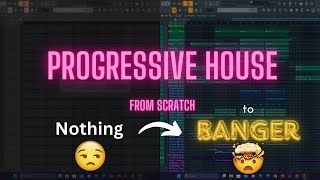 How to make PROGRESSIVE HOUSE from Scratch [upl. by Peugia]