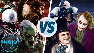 Batman Villains vs Spiderman Villains [upl. by Ardnekat]