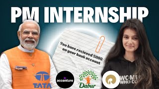 PM Internship Scheme 2024  5000 Per Month Stipend By Indian Government [upl. by Quincy]