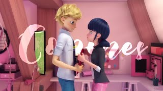 Copines  Adrien amp Marinette AMV Adrienette  Miraculous Ladybug AMV [upl. by Aihsela]