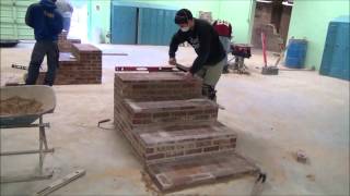 Design build brick steps [upl. by Nwahsuq]