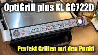 Tefal OptiGrill plus XL  Lachs auf den Punkt Grillen [upl. by Haik112]