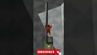 Roblox gameplay roblox scarryobby barryprisonrun scarryobby runner running trending viral [upl. by Peppy]