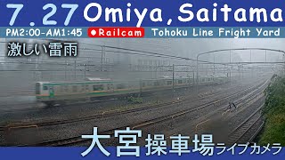 【LIVE】大宮操車場ライブカメラ 20240727 1400 OmiyaSaitamaJapan railcam [upl. by Leasim]