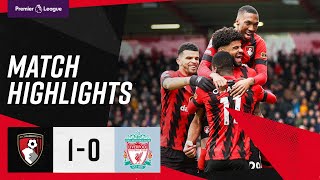 Billing nets winner as Salah misses penalty  AFC Bournemouth 10 Liverpool [upl. by Stoller]