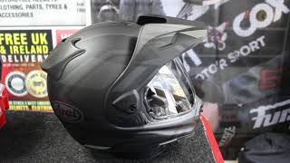 Arai TourX 5 Discovery Matt Black Helmet [upl. by Earized461]