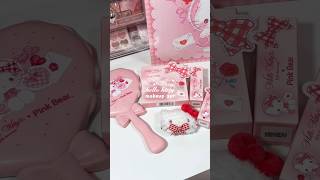 hello kitty makeup set ❤️😽 shortvideo cbeauty chinesemakeup xiaohongshu douyinmakeup unboxing [upl. by Wittenburg]