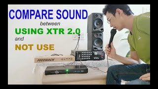 compare sound quality when using feedback destroyer XTR 20 [upl. by Eichman679]