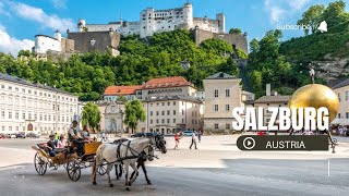 SalzburgAusteria 🇦🇹  City Walking Tour  4K Ultra HD With Captions [upl. by Mundford]