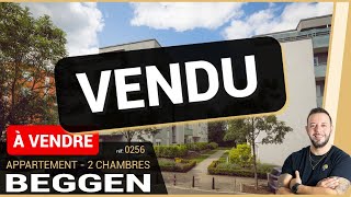 SOUS COMPROMIS ✅  Appartement 2 chambres à LuxembourgBeggen 💛🌞🦅 [upl. by Regnij530]