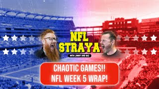 NFL Week 5 Wrap  Jayden Daniels’ MVP case amp Crazy Games Galore  Week 5 Preview [upl. by Rosalind]