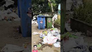 Man vs dustbin thetharpuns viralvideo youtubeshorts shortvideo [upl. by Hodgson156]