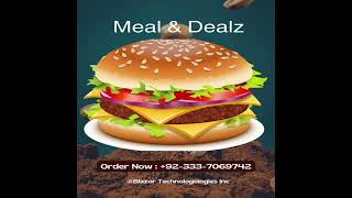 Mealz N Dealz Video Demo online ordering and delivery system [upl. by Cailean]