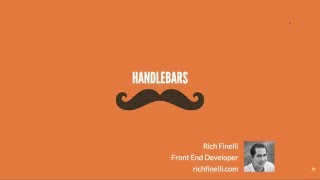 01 Handlebars training Getting Started [upl. by Nitnilc]